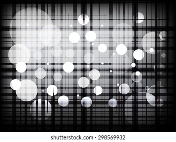 Modern chequered lines with dots abstract background