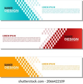 modern chessboard pattern web banner design, template, poster, business card, promotion, etc
