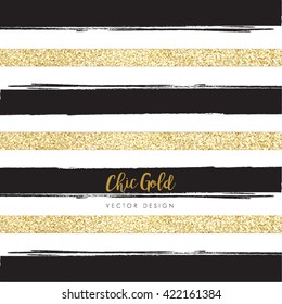 Diseño moderno y elegante del vector de fondo dorado