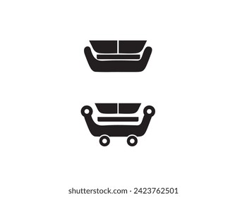 Modern Chic Vector Elements for Stylish Sofa Set Designs.