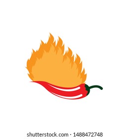 modern Chili Logo Design template, Hot Chili logo designs concept

