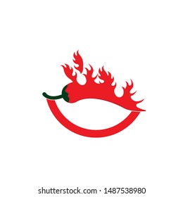 modern Chili Logo designs template, Hot Chili logo designs concept
