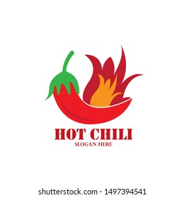 modern Chili Logo designs template, Hot Chili logo designs concept
