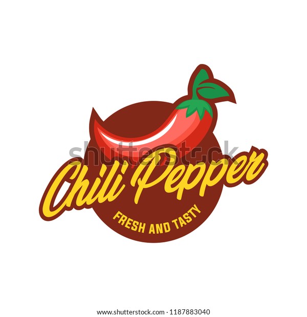 Modern Chili Logo Designs Template Hot Stock Vector (Royalty Free ...