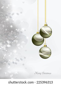 Modern Christmas Background.