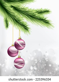Modern Christmas Background.