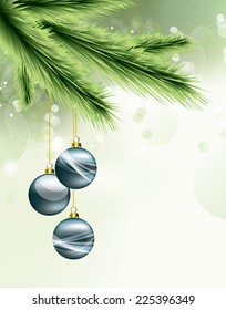 Modern Christmas Background.