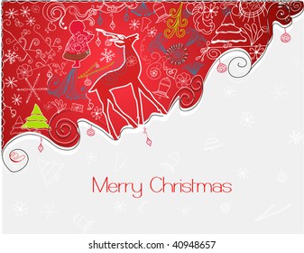 modern christmas background