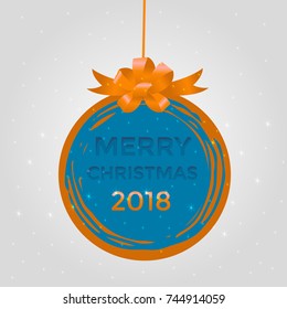 Modern Christmas banner for shops and web page. Elegant and modern advertising background template, marketing poster, shopping bags design.