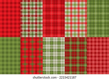 Modern Christmas baubles rapport. Festive middle century atomic vibes seamless pattern for background, fabric, textile, wrap, surface, web and print design.
