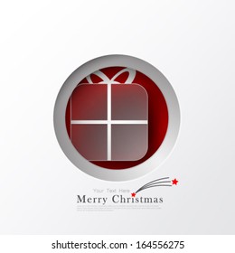 Modern Christmas Design Gift Background