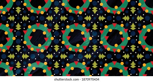 Modern Christmas seamless pattern background fo fabric,paper etc.