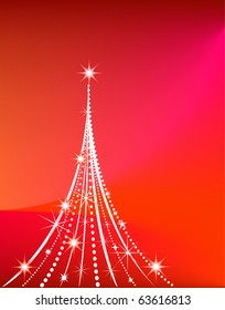 Modern Christmas tree