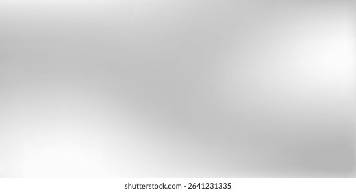 Modern chrome gradient surface with light gloss. Silver foil background with metal mirror texture art modern