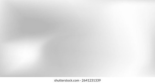 Modern chrome gradient surface with light gloss. Silver foil background with metal mirror texture art modern abstract simple
