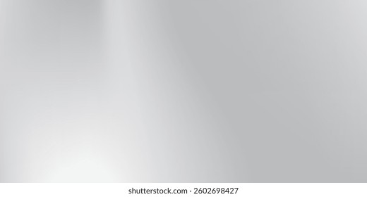 Modern chrome gradient surface. Silver foil mesh background with metal mirror texture abstract