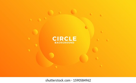 Modern Circle Abstract Background Design