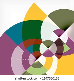 Moderner, abstrakter Hintergrund. Vektorgrafik