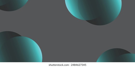 Modern circle abstract gradient dark navy blue banner background. Blue line with white architecture futuristic background minimal concept vector illustration subtle design
