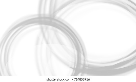 Modern Circle Abstract White and Gray Vector Backgrounds
