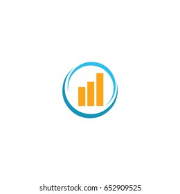 modern circle finance logo