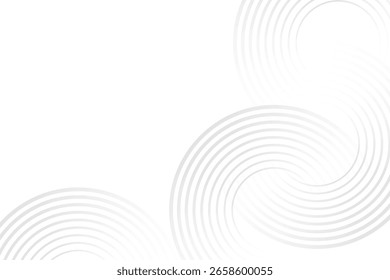 Fondo moderno del patrón de la línea del círculo con el Espacio para texto. Anuncio de Tecnología. Ilustración vectorial. Fondo de pantalla Abstractas de Negocios