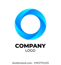 Modern circle logo. Suitable for company, business, beauty, organization logos and more.