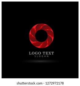 Modern Circle Logo. Symbol & Icon Vector Template.