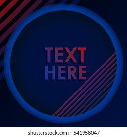 Modern Circle  Shade Abstract Background 