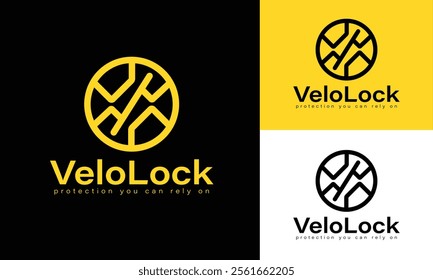 Modern circle shape logo design