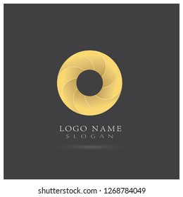 Modern Circle & Sphere Logo. Symbol & Icon Vector Template