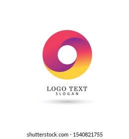 Modern Circle & Sphere Logo. Symbol & Icon Vector Template.