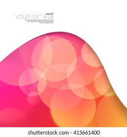 Modern Circles Layout/Design Cover Background