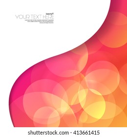 Modern Circles Layout/Design Cover Background