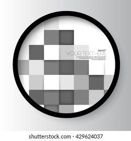 Modern Circles Layout/Design Cover Background