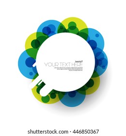 Modern Circles Layout/Design Cover Background
