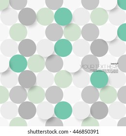 Modern Circles Layout/Design Cover Background