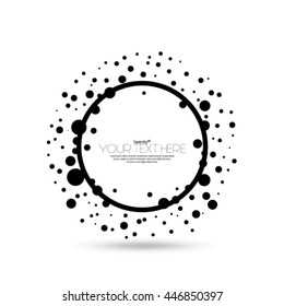 Modern Circles Layout/Design Cover Background