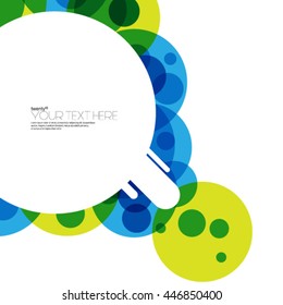Modern Circles Layout/Design Cover Background