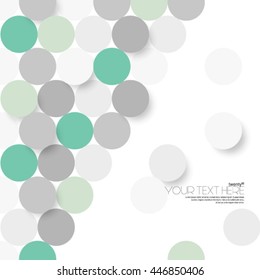 Modern Circles Layout/Design Cover Background