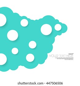 Modern Circles Layout/Design Cover Background