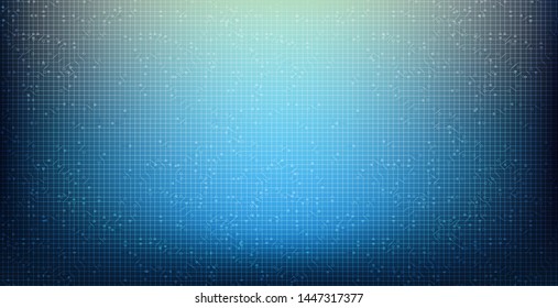 Modern Circuit Microchip on Technology Background,Hi-tech Digital and security Concept design,Free Space For text in put,Vector illustration.
