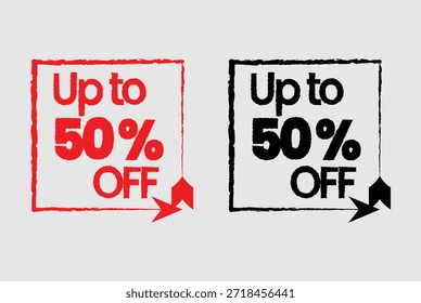 Modernas etiquetas circulares de descuento en naranja y rojo con un diseño realista de esquina doblada, perfecto para comercio electrónico y ventas en tiendas.
