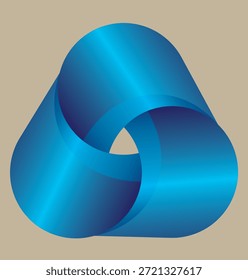 Diseño de logotipo de red circular moderna