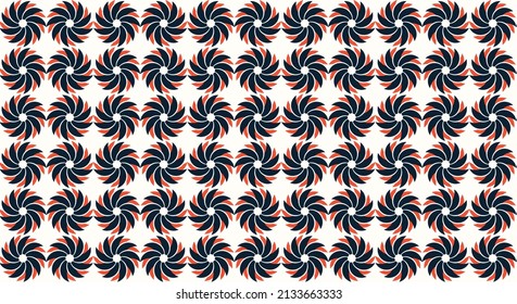 modern circular pattern vector background