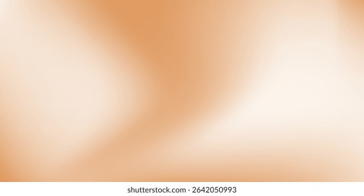 Modern Circular Platform on White Floor with Orange Background for Luxury simple abstract art design