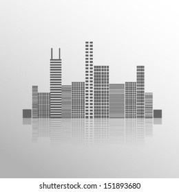 Modern city