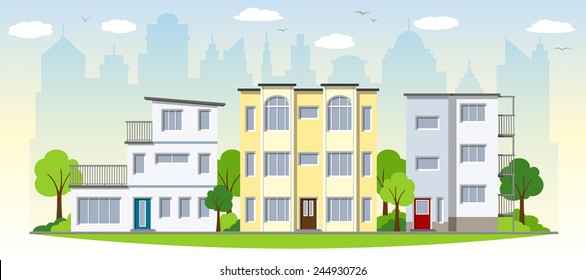the modern city