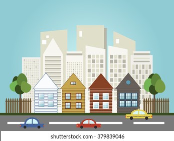 Modern City Concept