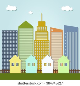 Modern City Concept